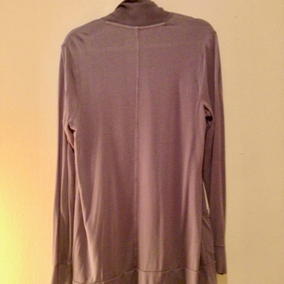 Ann Taylor Long Cardigan in Gray - Picture 4 of 5